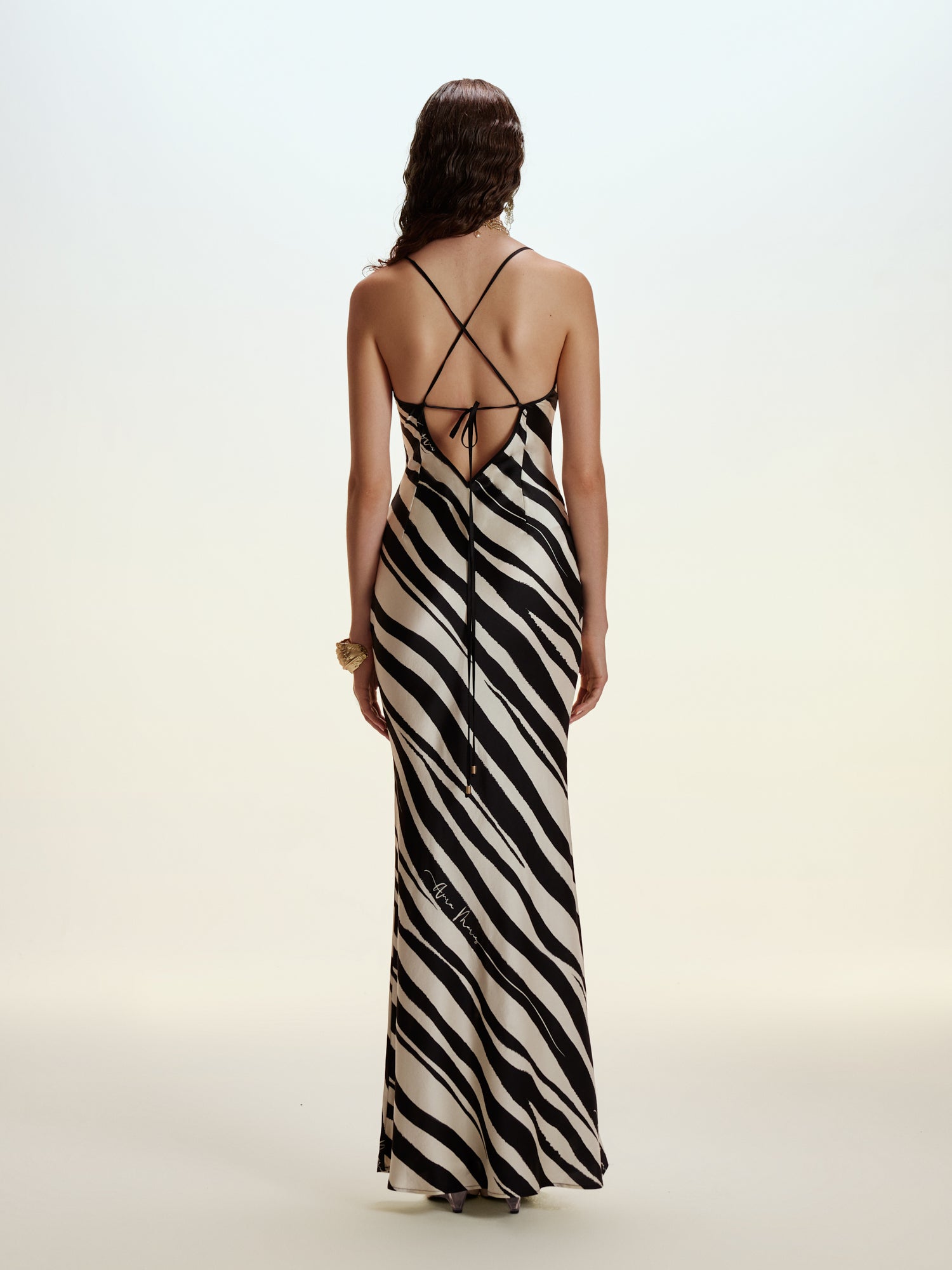 VENUS SILK MAXI DRESS