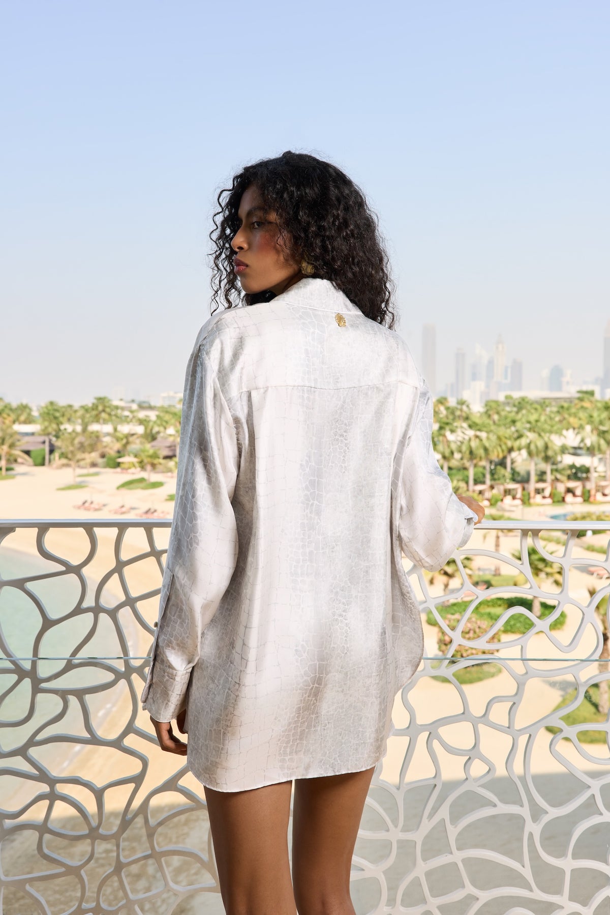 Magnus Oversized Silk Shirt